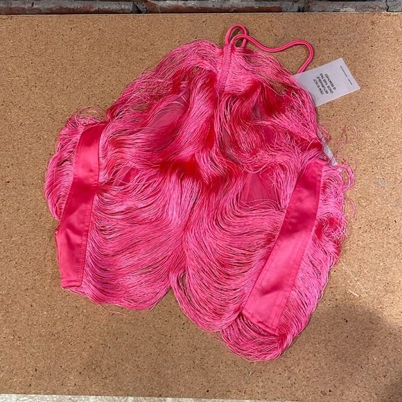 Cult Gaia Quella Fringe Crop Top size XS NWT - Picture 5 of 6